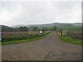 Entrance to Edzell Castle site.