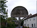 TG1508 : Bawburgh Village Sign by Geographer