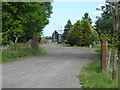 Entrance to sawmill at Muirhouses