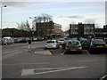 Abbey End car park looking towards Station Road, Kenilworth