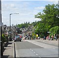 Road heading in to Pitlochry