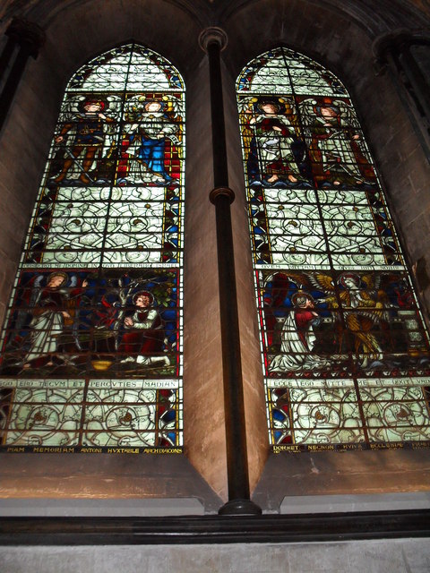 Salisbury Cathedral- stained glass... © Basher Eyre :: Geograph Britain ...