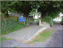 SD9050 : Entrance to St Peter's Church, East Marton by Alexander P Kapp
