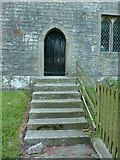 SD9050 : St Peter's Church, East Marton, Doorway by Alexander P Kapp