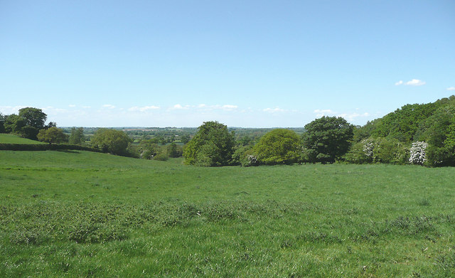 Pastoral landscape near Broadhill,... © Roger Kidd cc-by-sa/2.0 ...