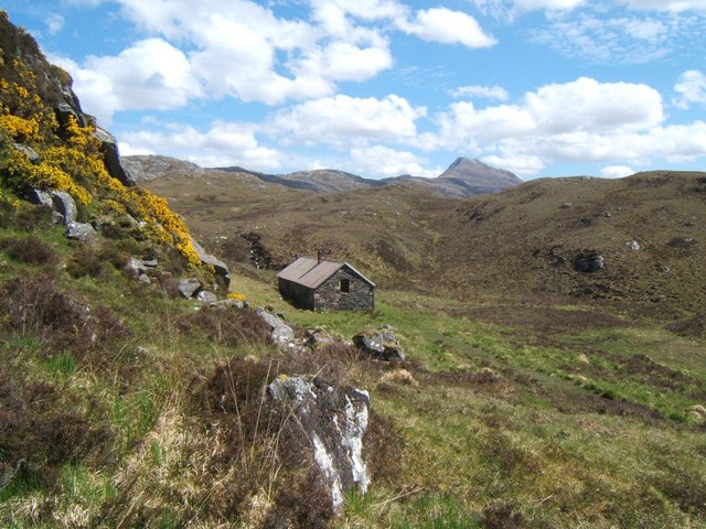 Suileag from the Glencanisp-Little... © AlastairG :: Geograph Britain ...