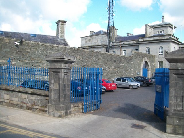 Entrance Gate to Dundalk Garda Station