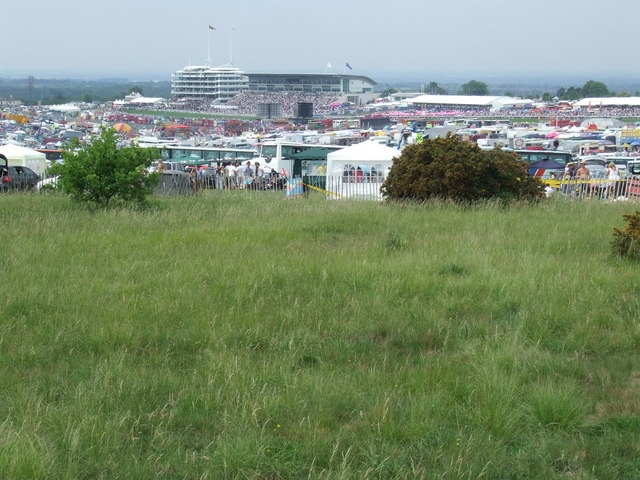 Epsom Downs on Derby Day