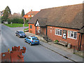 Fletching village hall from the Griffin Inn