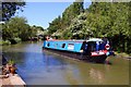 Narrowboat on the Grand Union Canal