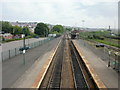 The view northeast from Barry station