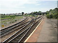 Railway junction, Barry station