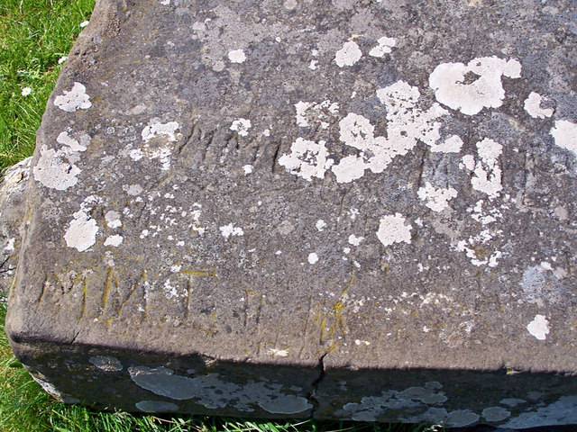 The Manners Stone - detail © Richard Dorrell :: Geograph Britain and ...