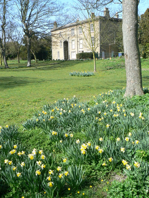 Northdown House in Spring