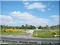 PSNI access road to the A1 near Lower Newtown Road bridge