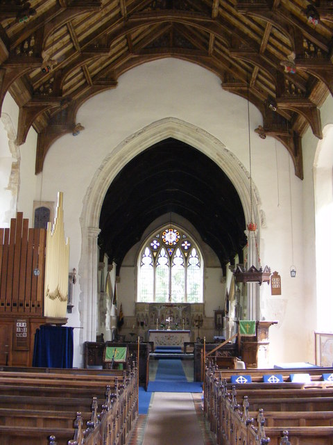 The interior of St.Marys Church,... © Geographer :: Geograph Britain ...