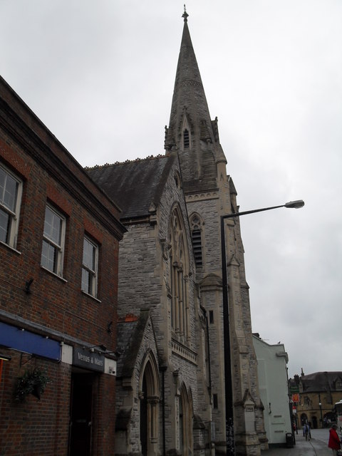 Salisbury URC - church spire