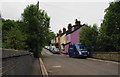 Colourful cottages on Apethorn Lane