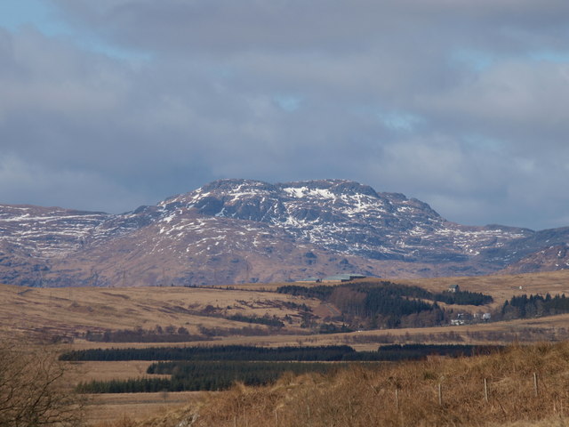 Beinn Bheula from the A817