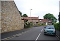 New houses on the edge of West Ayton