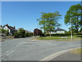 Staggered crossroads of Winterbourne Road, Summersdale Road and The Broadway