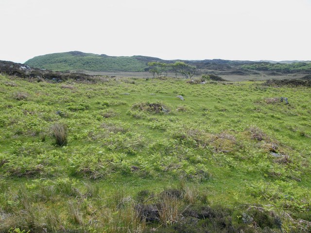 View towards Beinn a' Ghlinne Mhòir