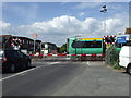 Level crossing at Ford station