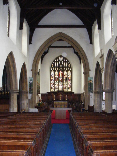 Interior of St.Marys Church, Halesworth © Geographer :: Geograph ...