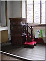 TM3877 : Pulpit of St.Marys Church, Halesworth by Geographer
