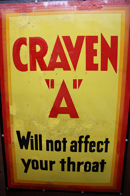 Old advertising sign makes bold claim © Pauline E cc-by-sa ...