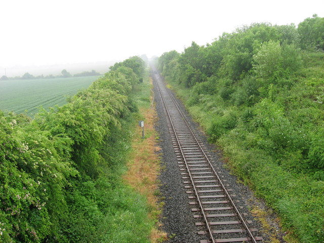 Railway at Longford, Duleek, Co. Meath
