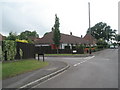 Approaching the junction of Norton Close and Windrush Gardens