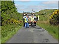 C2328 : Road repairs, Glenalla (1) by Kenneth  Allen
