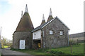 TQ5853 : Oast House at Mote Farm, Mote Road, Ivy Hatch, Kent by Oast House Archive