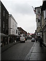 A gloomy lunchtime leaving Salisbury Cathedral