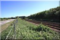 Road and rail near Black