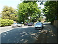 Approaching a roundabout coming from Bickley in Bickley Park Road