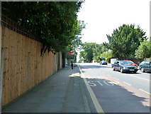 TQ4369 : Approaching a bus stop in Bickley Park Road by Basher Eyre