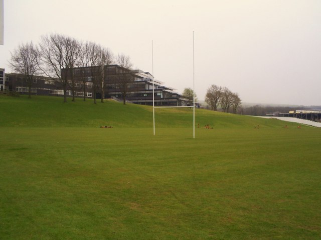 Rugby pitch , University of Brighton, Falmer