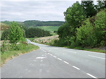 SN8793 : Mountain road near Hirnant, Powys by nick macneill