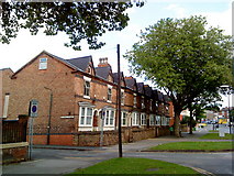 SK5539 : Terraced housing on Sherwin Road, Lenton by Andrew Abbott