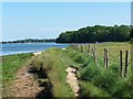 View along south bank of Test Estuary