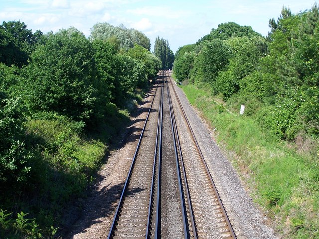 Bournemouth to Southampton railway line