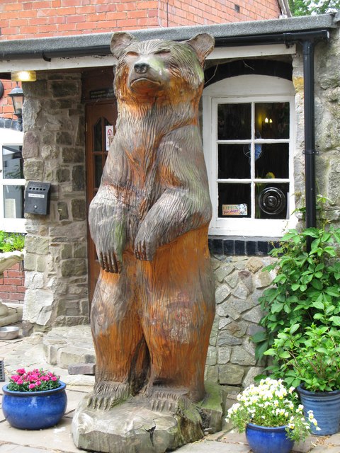 The Bear at the 'Naughty Jack' in Hindford