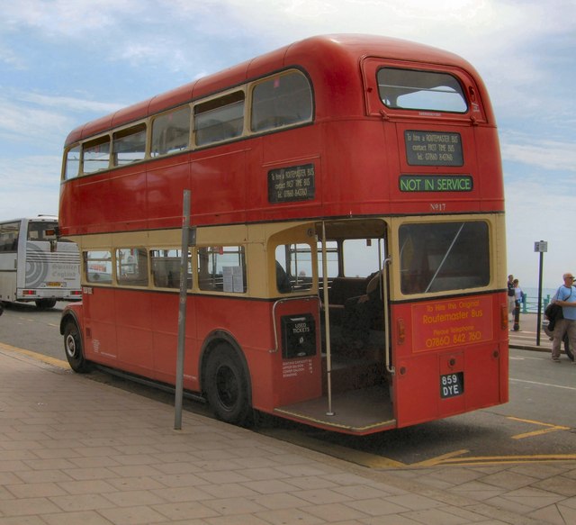 Old Style Brighton Routemaster Bus