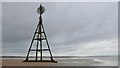 SD2803 : Marker Beacon on Formby Bank by Gary Rogers