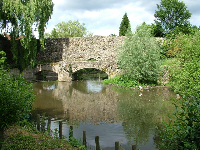Abbots Bridge over the River Lark