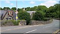 Approaching Pont Llan from the east