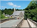 Footbridge next to Pont Llan