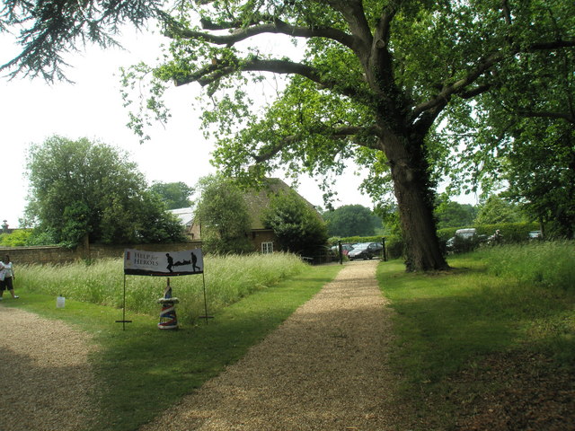 Path within grounds of Stansted House